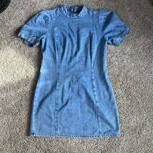 Denim dress